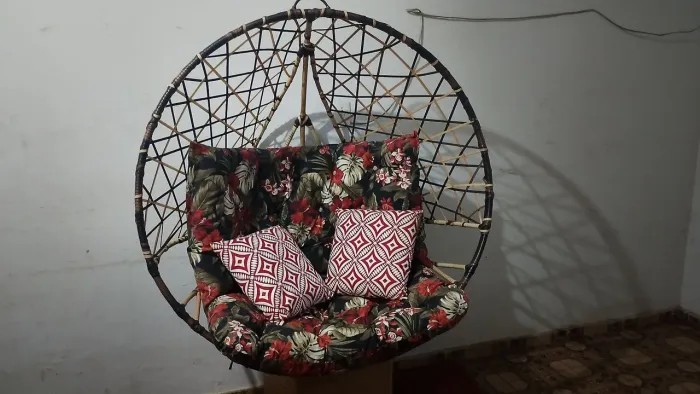 Balanço de vime sintético 