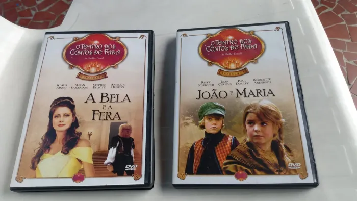 2 dvds originais teatro dos contos de fada
