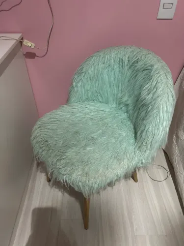 Cadeira Pelucy Tok Stok verde água