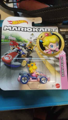 Hotwheels Mario kart 3 carrinhos 