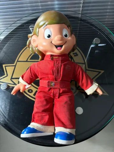 ?Boneco Senninha Colecionável tamanho grande original década de 90
