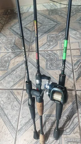Carretilhas e varas