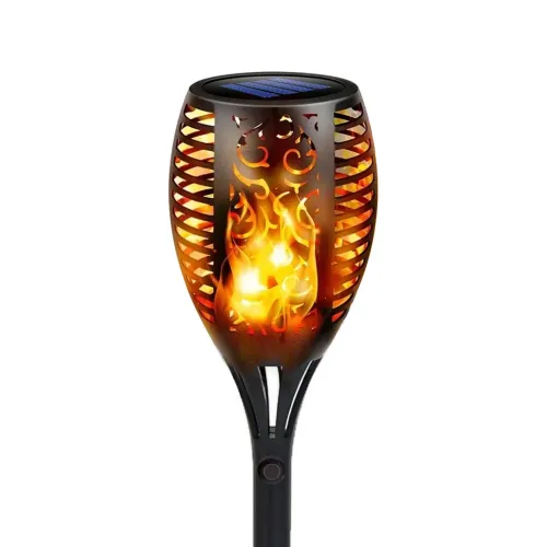 Tocha solar Led Jardim Decoração 