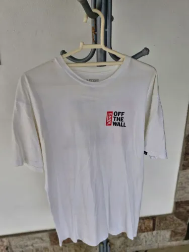 Camiseta Vans branca original