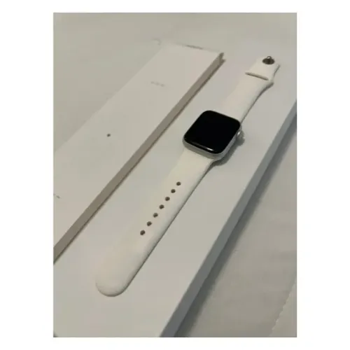 Apple Watch SE 40mm GPS Alumínio Prata - completo na caixa