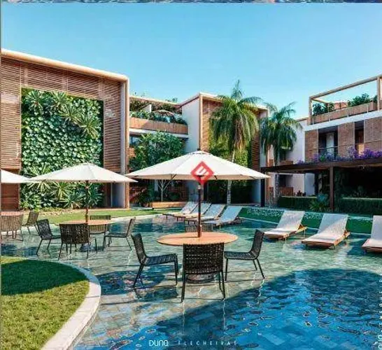 Duna Flecheiras - Apartamento com 2 Suítes à Venda, 73 m² por R$ R$ 612.300,00 - Flecheira