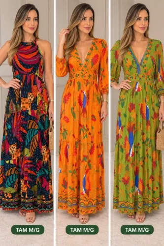Vestidos longos M/g