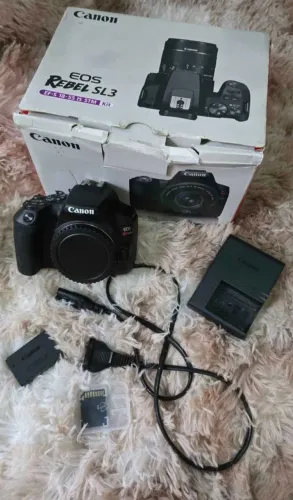 Canon Sl3 com caixa e manual 