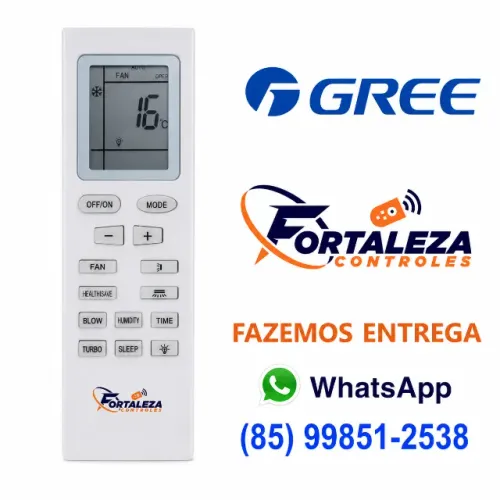 Controle Remoto Ar Condicionado Split Gree Yb1f2 Yb1fa Yb1f - Fazemos Entrega Para Toda a