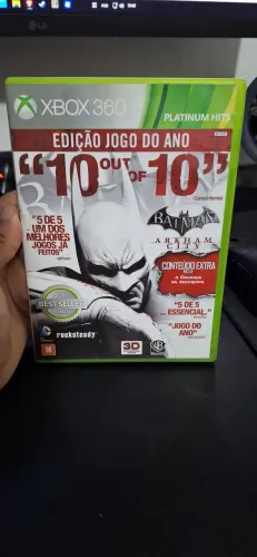 Batman Arkham City GOTY Mídia original Xbox 360