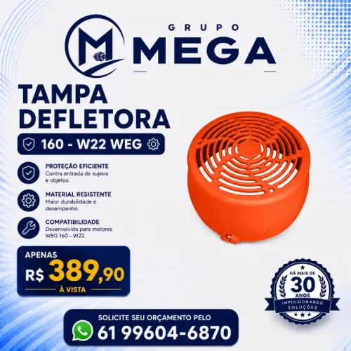 Tampa Defletora 160 - W22 WEG