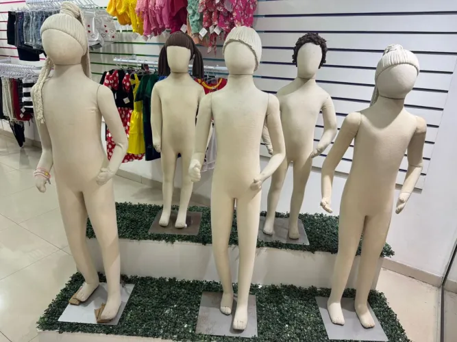 Manequim articulados infantil