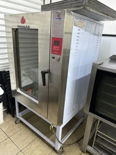 Forno Turbo Progás PRP-10000 a Gás 10 Esteiras ? Seminovo