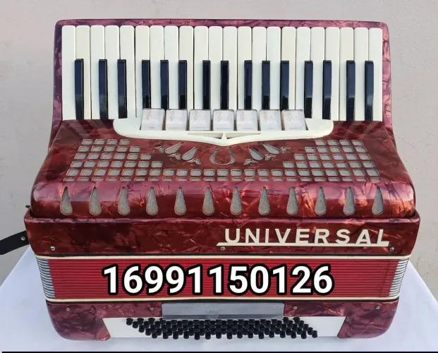 Acordeon Sanfona Universal de 80 baixos * 