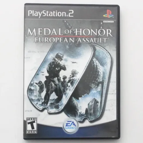 Medal of Honor European Assault para PlayStation 2 completo e perfeito, como novo