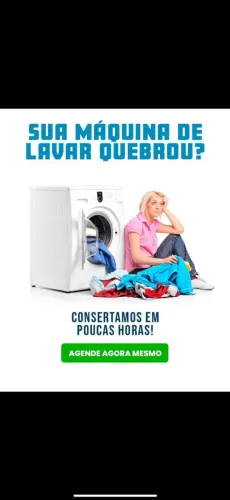 Conserto de máquina de lavar 