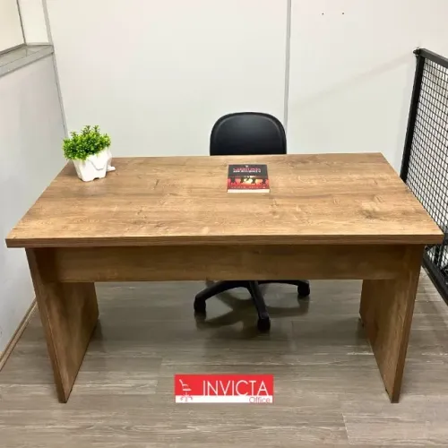 MESA ESCRIVANINHA RETA 120CM COM GAVETAS PARA ESCRITÓRIO/HOME OFFICE