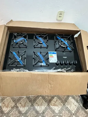 Vendo Cooktop 5 bc Dako 90cm , novo nunca usado