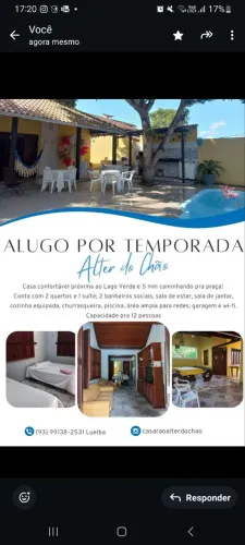 Casa em Alter do Chão próximo à Ilha do Amor
