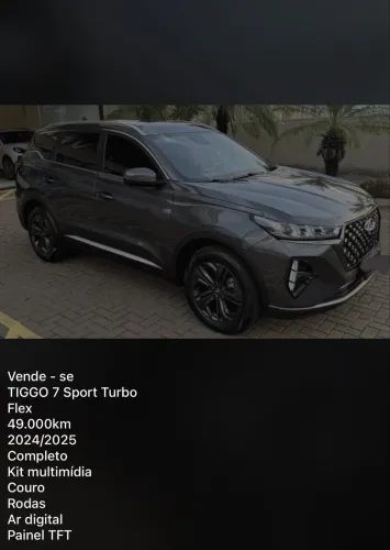 Chery Tiggo 7 Sport 1.5 Turbo Flex 16V Aut. 2025