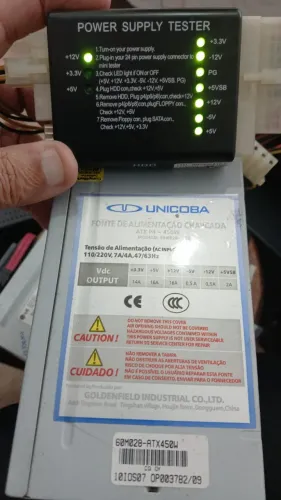 Fonte de Alimentação Unicoba Chaveada 450W