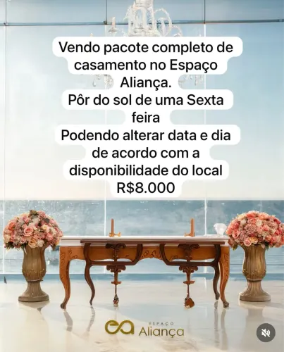 Casamento - Pacote Completo Espaço Aliança 