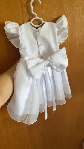 Vestido Infantil Batizado