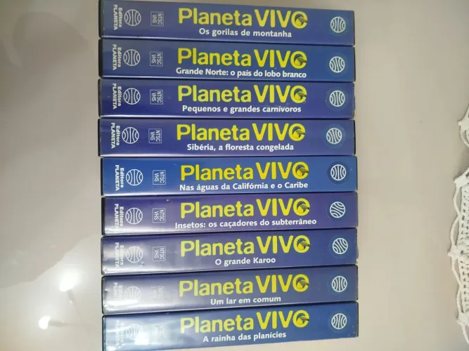 Coleção de fitas Vhs Documentários