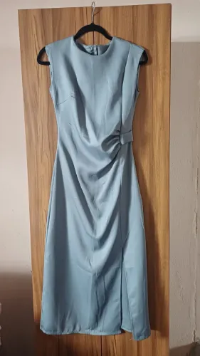 Vestido social midi
