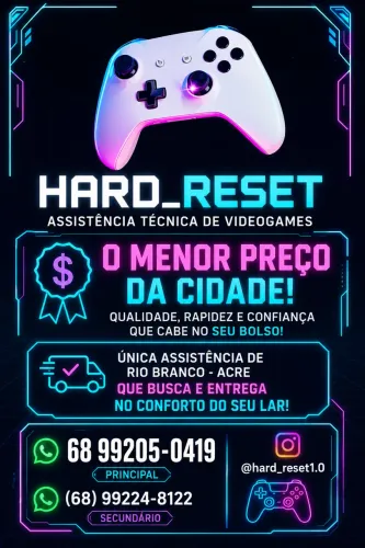 ASSISTÊNCIA TÉCNICA DE VIDEOGAMES