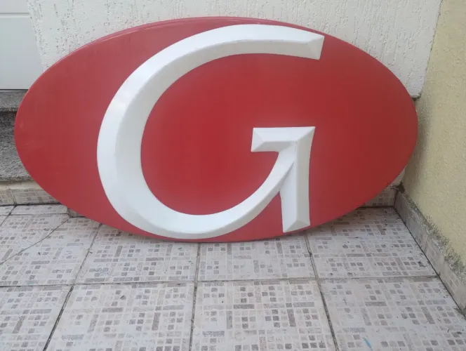 Frente Acrílica Para letreiro Graal