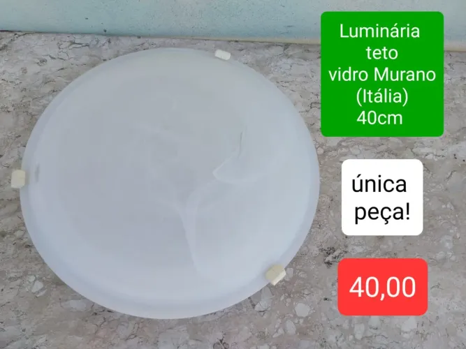 Luminária teto