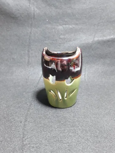Porta velas de cerâmica
