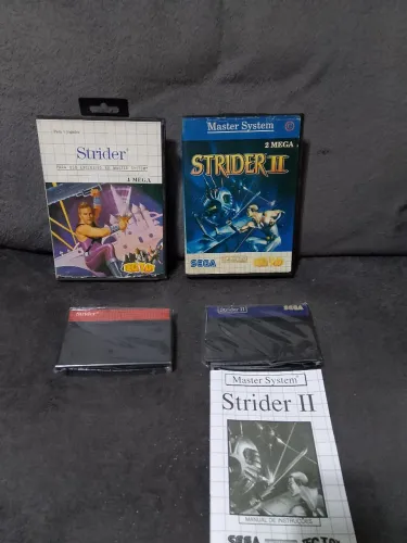 Strider 1 e 2 Master system