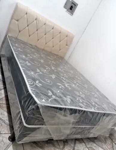 Cama de SOLTEIRO ou CASAL de Fábrica - ENTREGA IMEDIATA