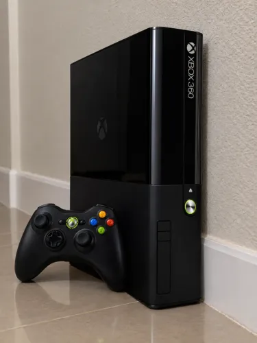 Microsoft Xbox 360 + Kinect E 4GB Standard cor preto 2010