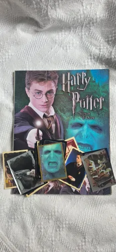 Álbum de figurinhas Harry Potter e a Ordem da Fênix raro