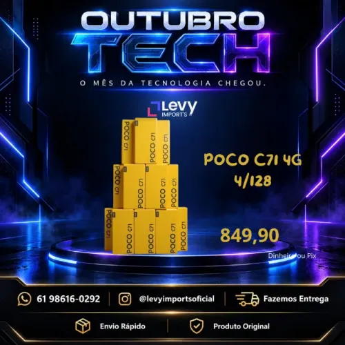 Smartphone Poco C71 4/128 Original