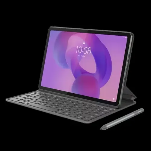 Tablet Android Lenovo Tab P12 4G Ram 128gb + capa + qteclado + caneta cor cinza