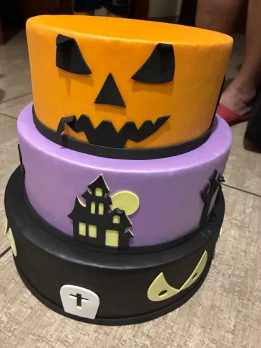 Bolo fake haloween