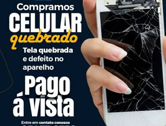 Compra de celular quebrados