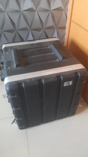 Case Rack p/ Periférico e Mesa de Som 8u