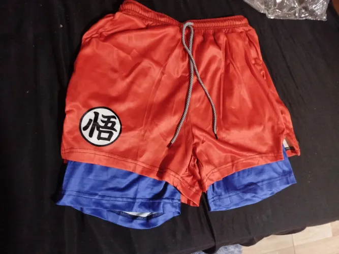 Short dragon ball de treino