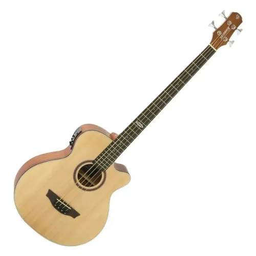 Baixolão eletroacústico strinberg SB240C 4 cordas