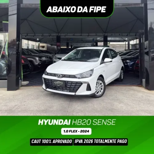 Hyundai HB20 Sense 1.0 Flex 12V MEC 2024
