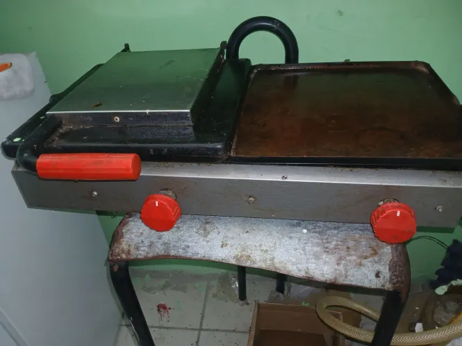 Chapa pra sanduíche comercial