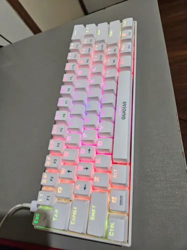 Teclado Gamer - GAMDIAS Hermes e3 Switch Red