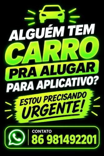 PRECISO URGENTE DE UM CARRO PRA APLICATIVO