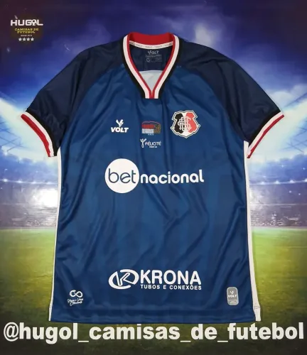 Camisa do Santa Cruz 2022 Volt #12 Goleiro de jogo Tamanho G