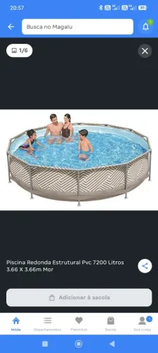 Vendendo Piscina Fechada nunca usada